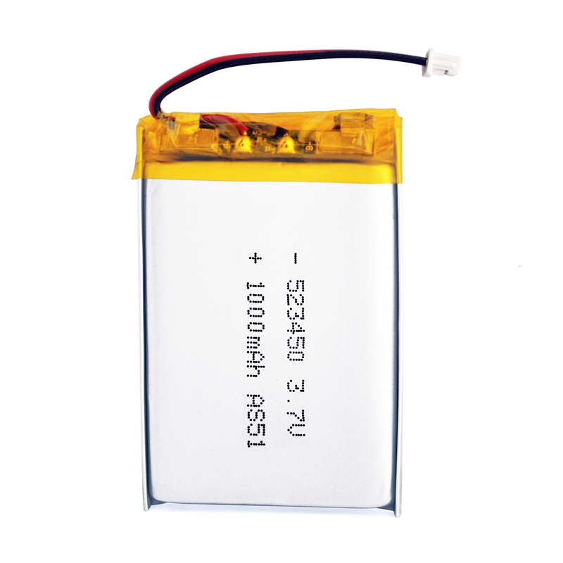 A&S Power Rechargeable AS523450 3.7V 1000mAh Lipo battery with UL certificate