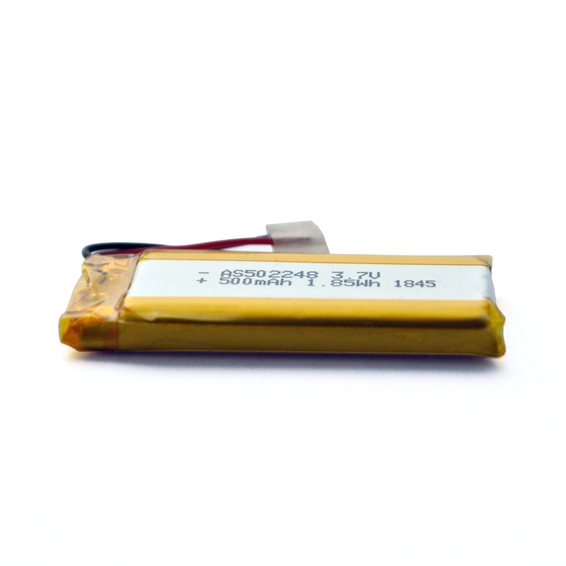 A&S Power Rechargeable 502248 3.7v 500mAh Lithium polymer battery