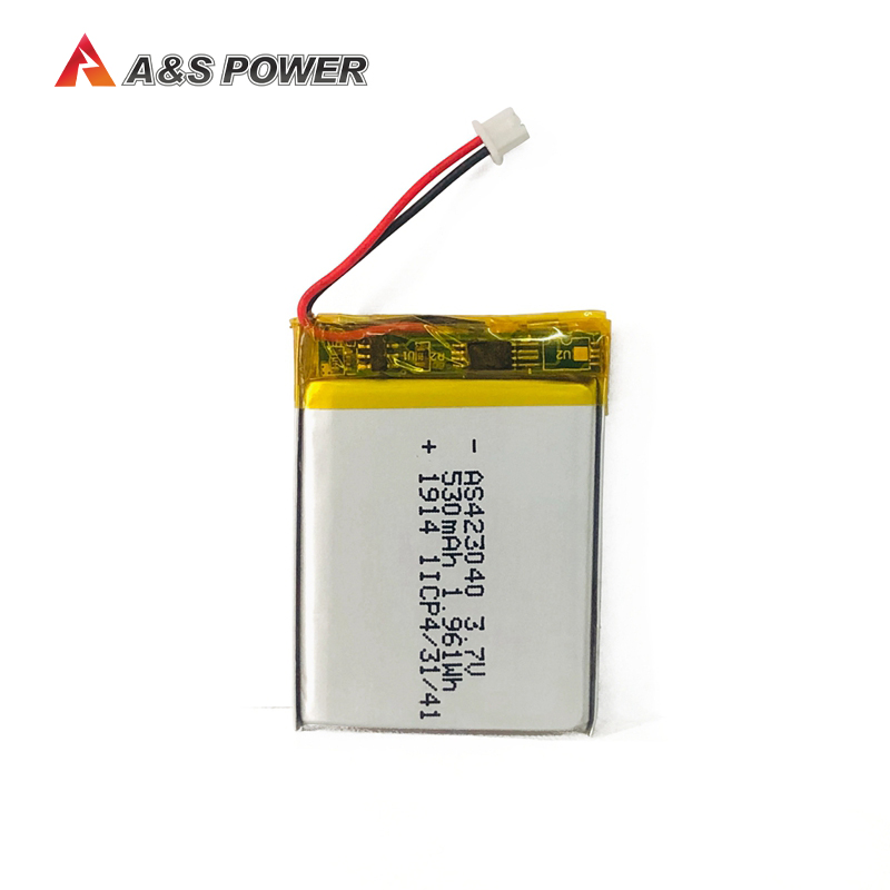 Lipo 3.7V 850mAh li-ion polymer battery