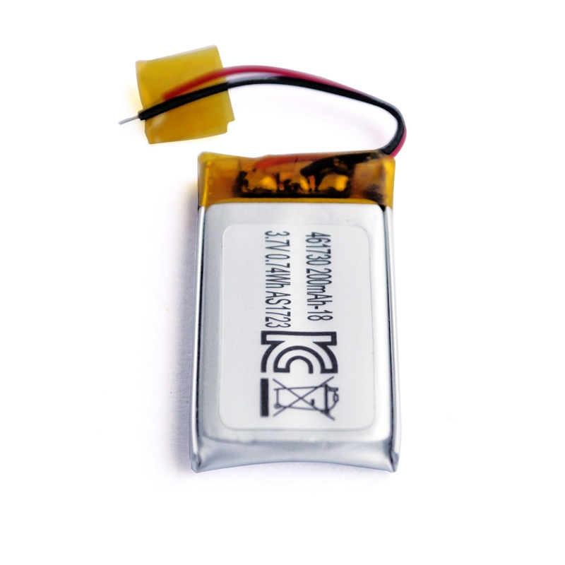 A&S Power Rechargeable 461730 3.7v 200mAh Lithium ion polymer battery