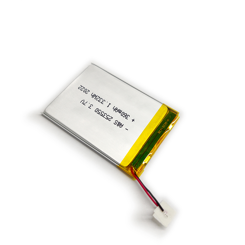 A&S Power 253550 3.7v 360mah thin lithium polymer battery