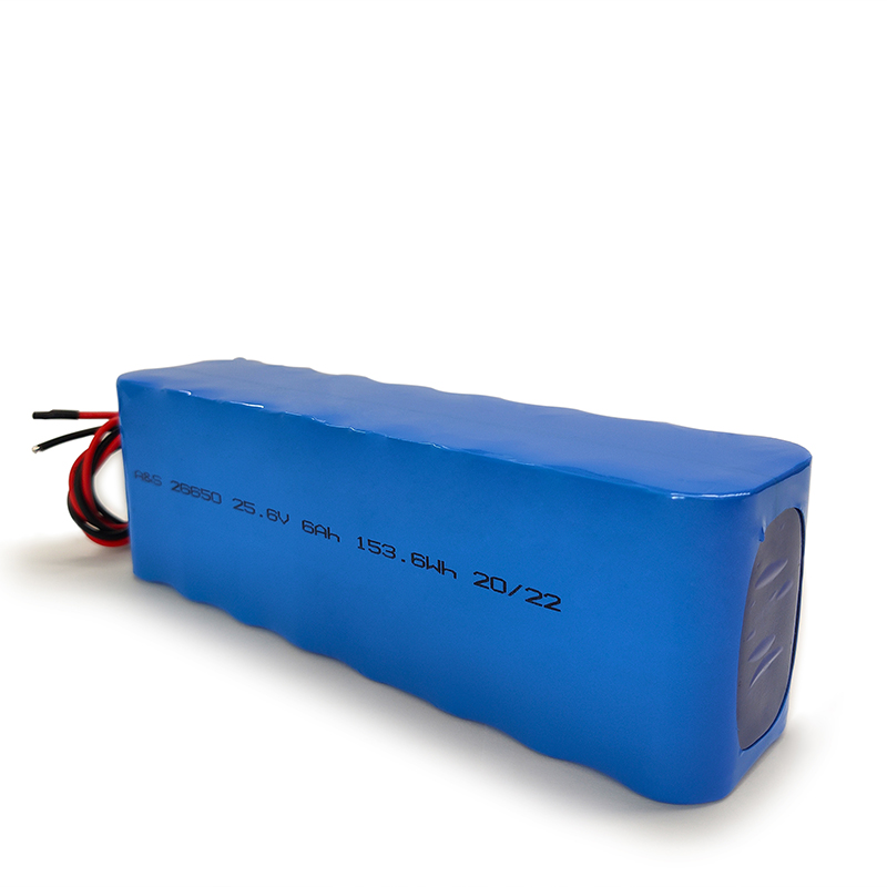  Lifepo4 Battery Pack 25.6V 6Ah with IEC62133/UN38.3
