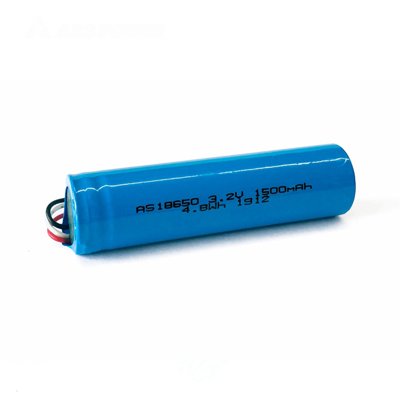 A&S Power Rechargeable Lifepo4 Battery 18650 3.2v 1500mah