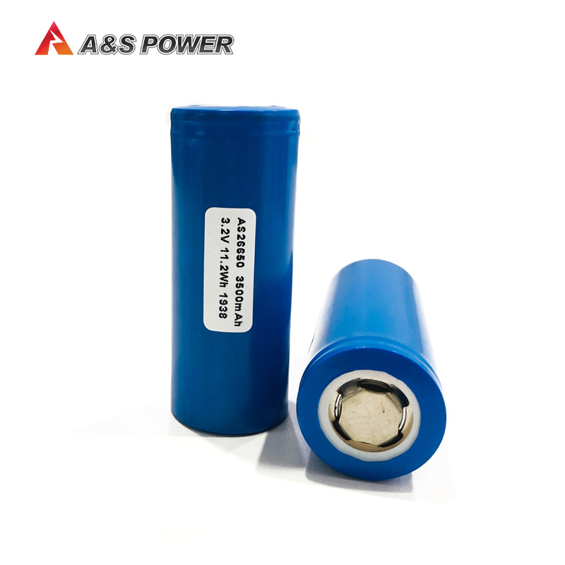 Rechargeable 26650 Lifepo4 Battery Cell 3.2v 3500mah
