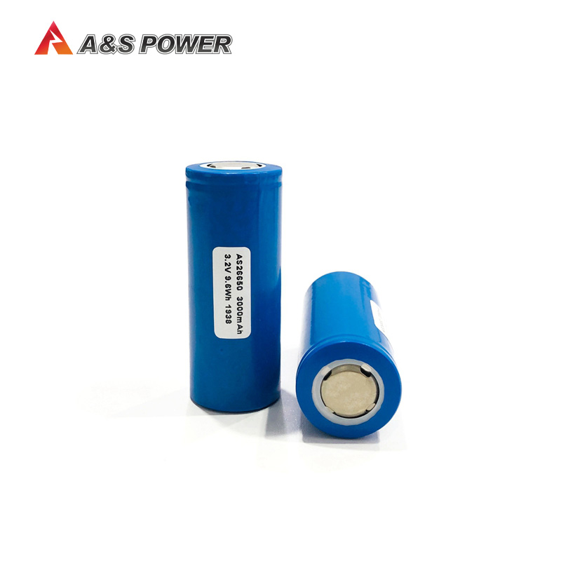Rechargeable 26650 Lifepo4 Battery Cell 3.2v 3000mah