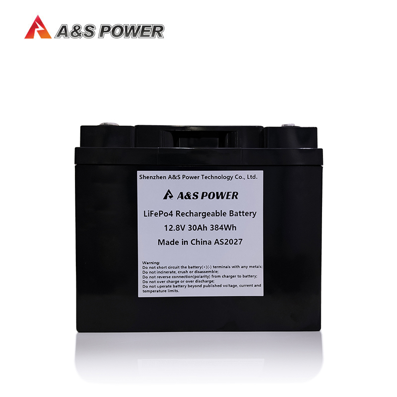A&S Power 12v battery 32700 12.8v 30ah lithium battery lifepo4 pack
