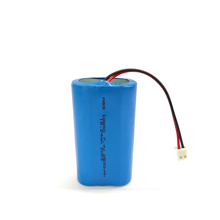A&S Power Rechargeable 18650 2s1p 7.4v 2600mah lithium ion li ion battery pack