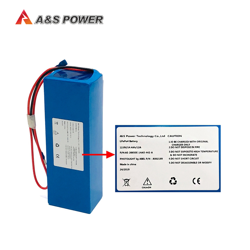 Rechargeable lifepo4 battery 12.8v 14Ah