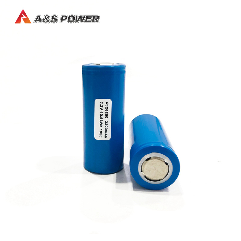 Rechargeable 26650 Lifepo4 Battery Cell 3.2v 3300mah