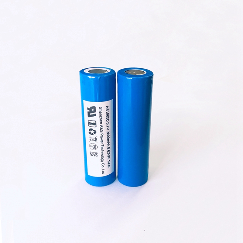 A&S Power Wholesale 18650 3.7v 2600mah lithium ion battery cells